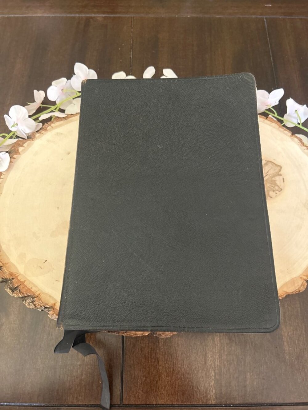 The Companion Bible By Bagster In Black Faux Leather Vintage Religious Book
